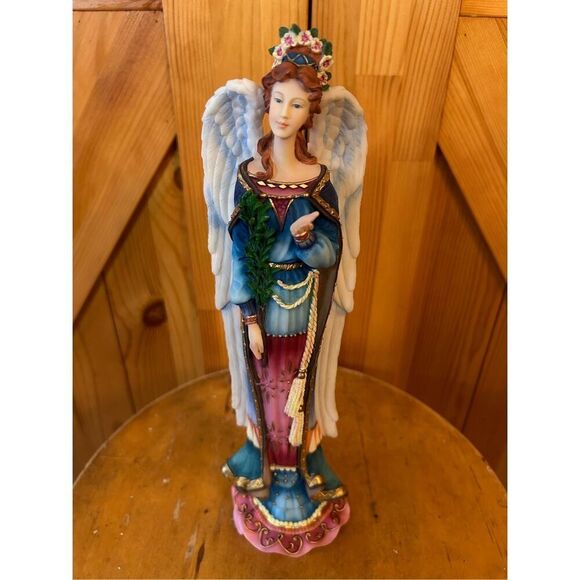 Vtg Lenox The Angels Of Life "Angel Of Eternity" 11 Inch Resin Figurine 1999 (85 - Picture 1 of 6